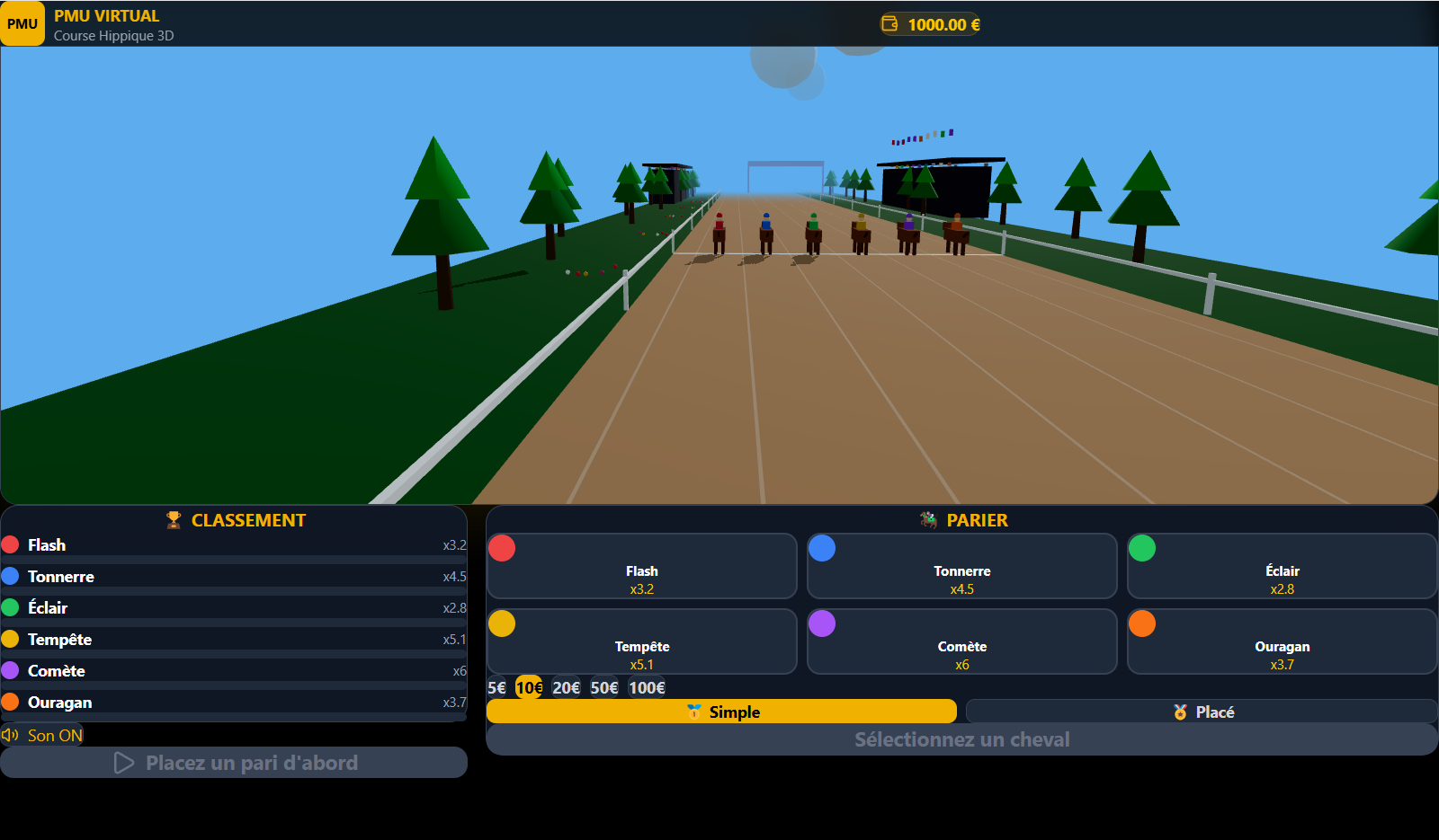 PMU Virtual Race