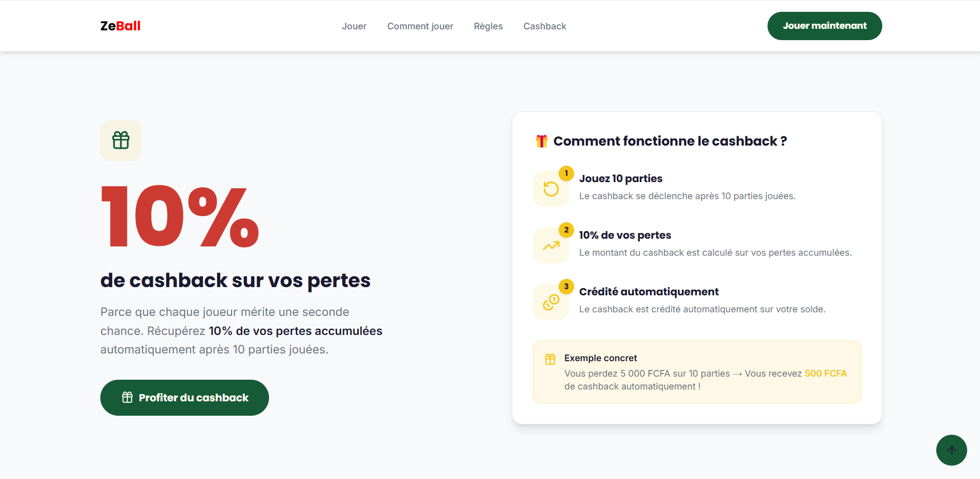 ZeBall Page