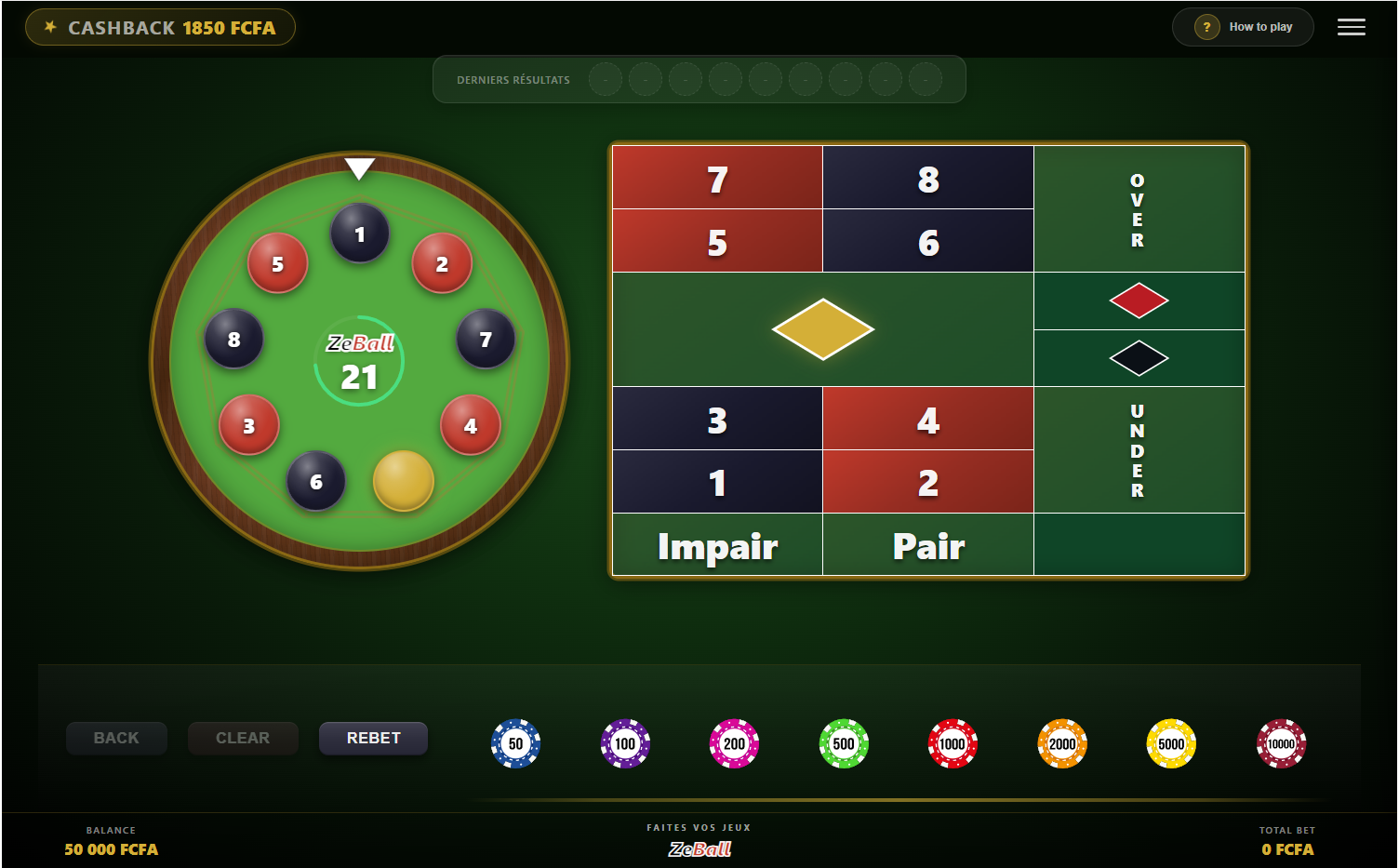 ZeBall Roulette